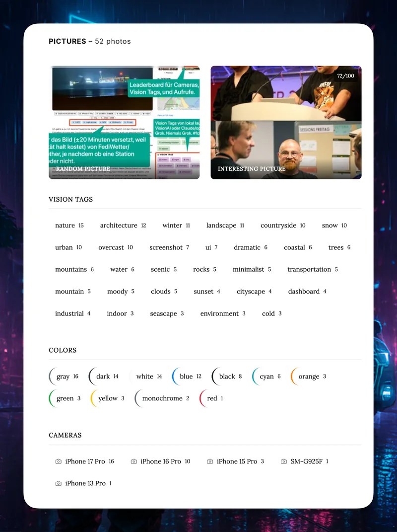 Bilder und Klassifizierung