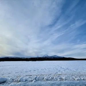 Norwegen, Schneemorgen