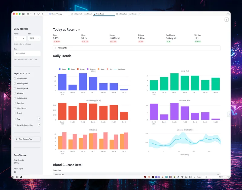Train Track "Frontend"