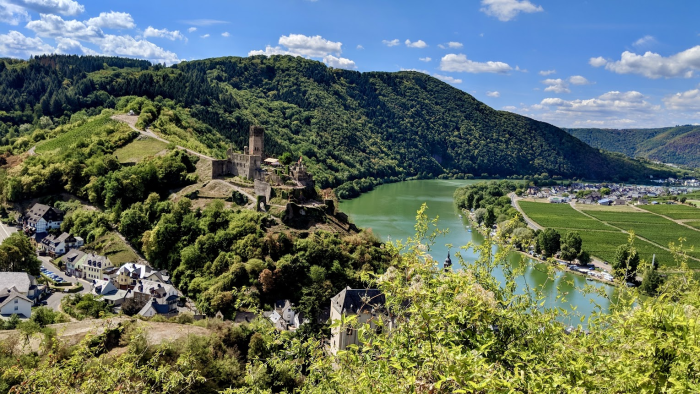 Auf dem 300km Mosel Camino in Beilstein angekommen.